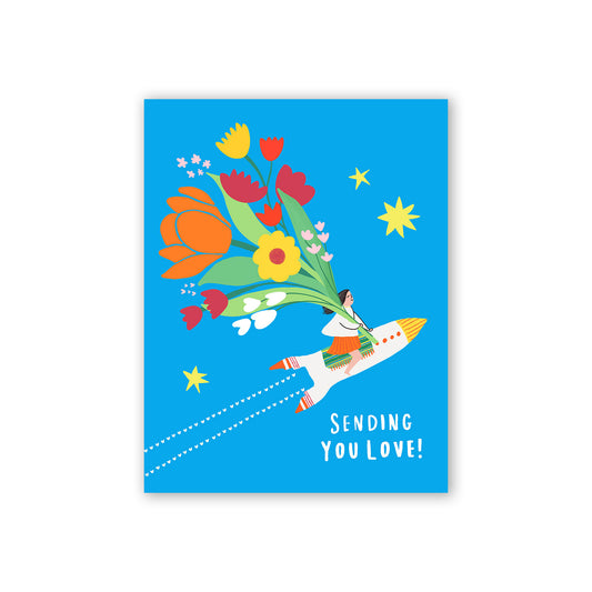 Sending You Love | Brightful Birthday & Congrats Printable Card