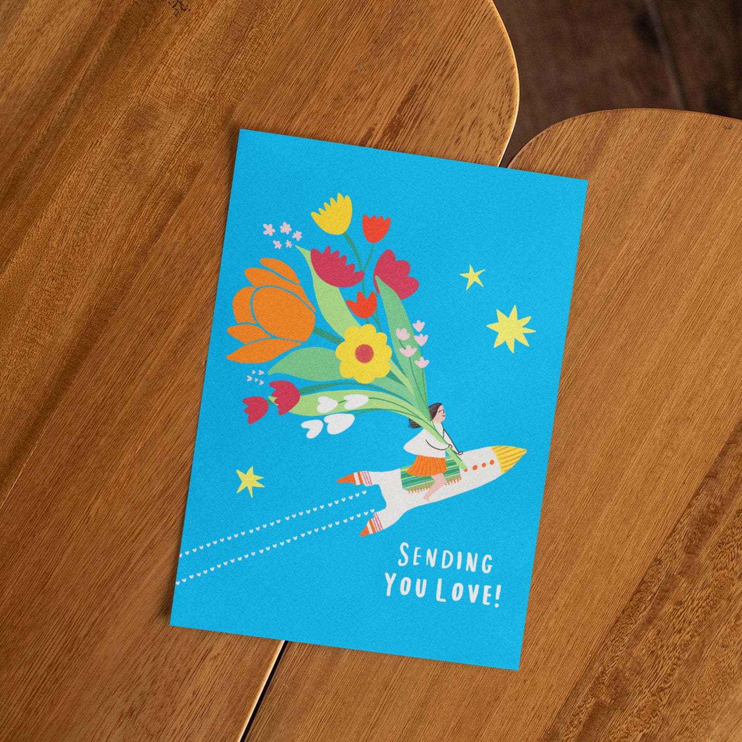 Sending You Love | Brightful Birthday & Congrats Printable Card